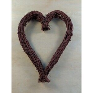 Grapevine Rustic Vintage Home Decor Heart Shape Quality Made